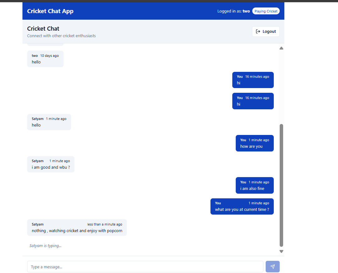CricketChat Live