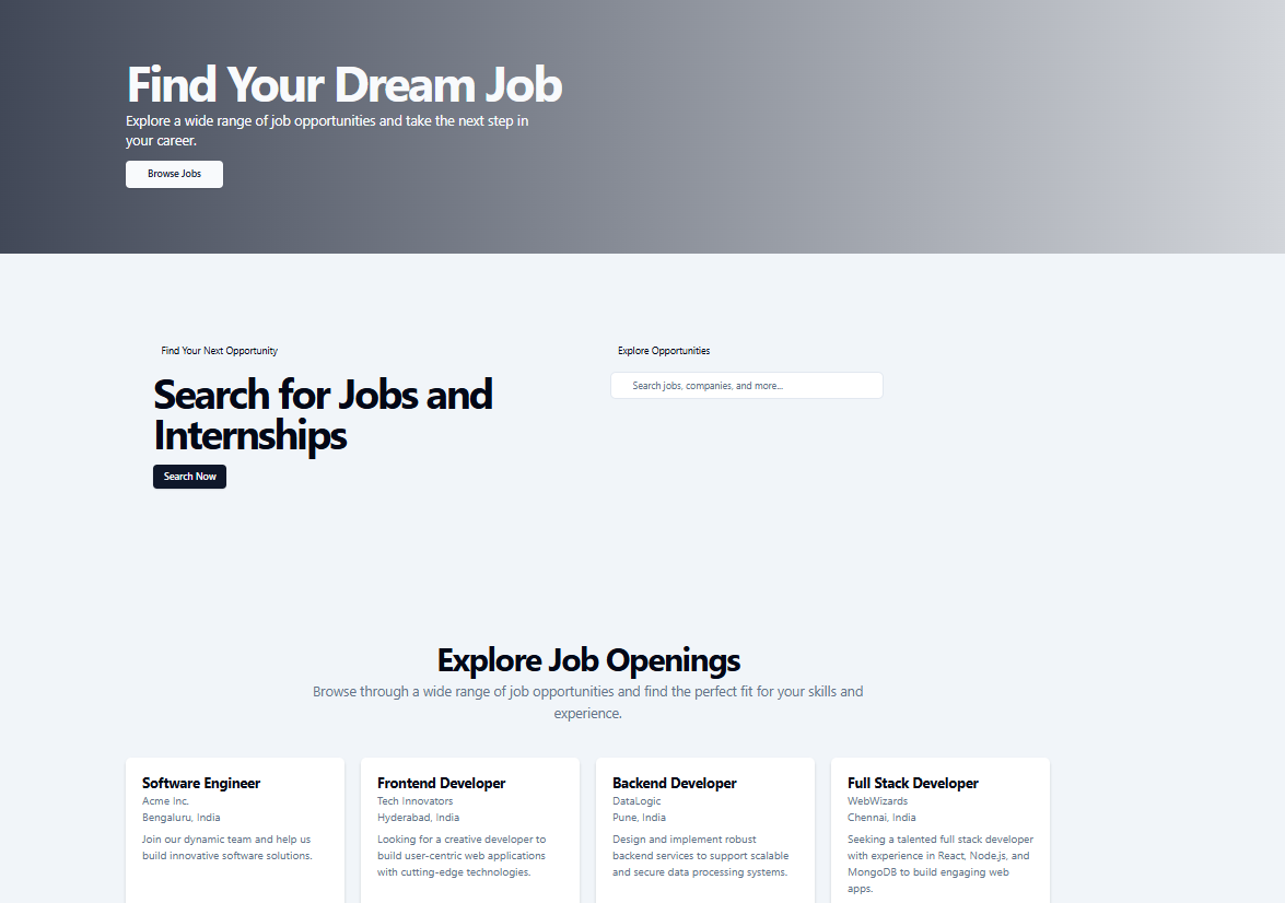 JobConnect Portal